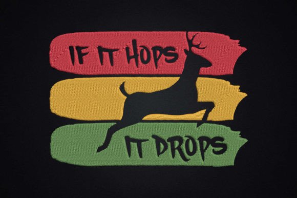 If It Hops It Drops: A Holiday Embroidery Review