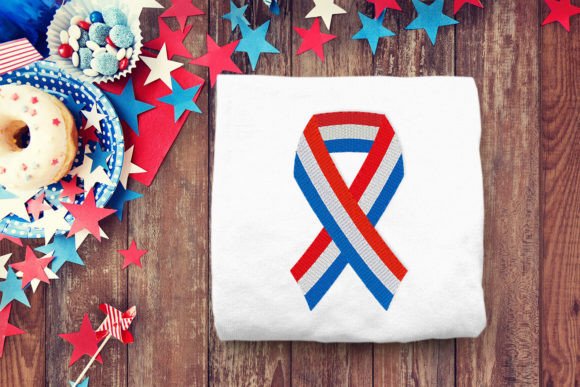 Patriotic Striped Ribbon Mini Review for Holiday Crafts
