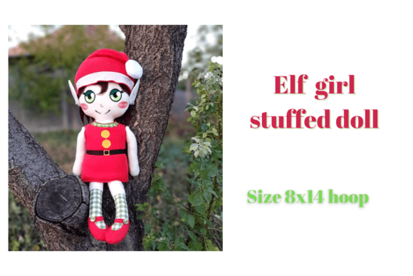 Review: Christmas Elf Girl Doll ITH for Holiday Sales