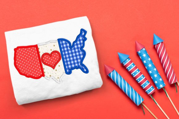 Review: Love America 3 Panel Applique for Holiday Sales