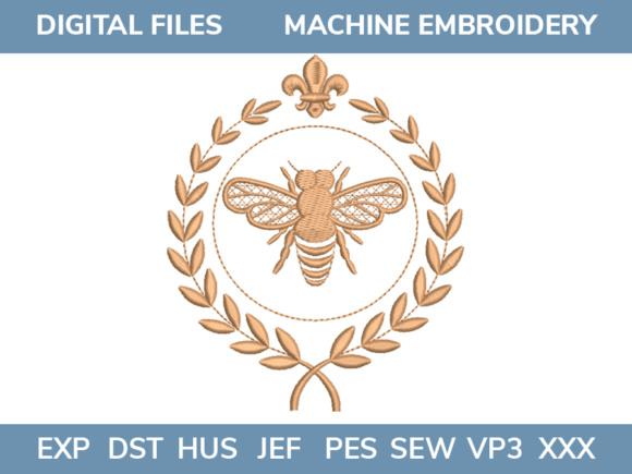 Review: Queen Bee with Crown Embroidery Design