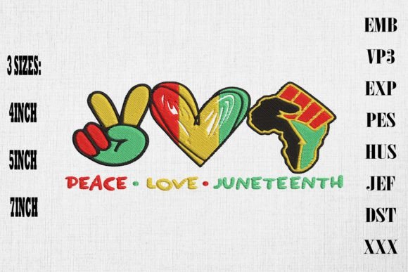 Reviewing Peace Love Juneteenth for Boutique Sweatshirts