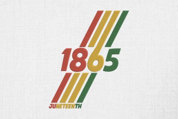 Reviewing the 1865 Juneteenth Embroidery Design